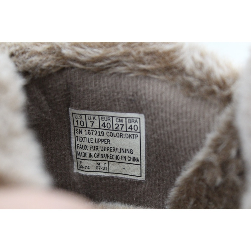 Womens Skechers Cozy Campfire Fresh Toast Slipper Shoes 167219‎ Brown Size 10 - Picture 7 of 8